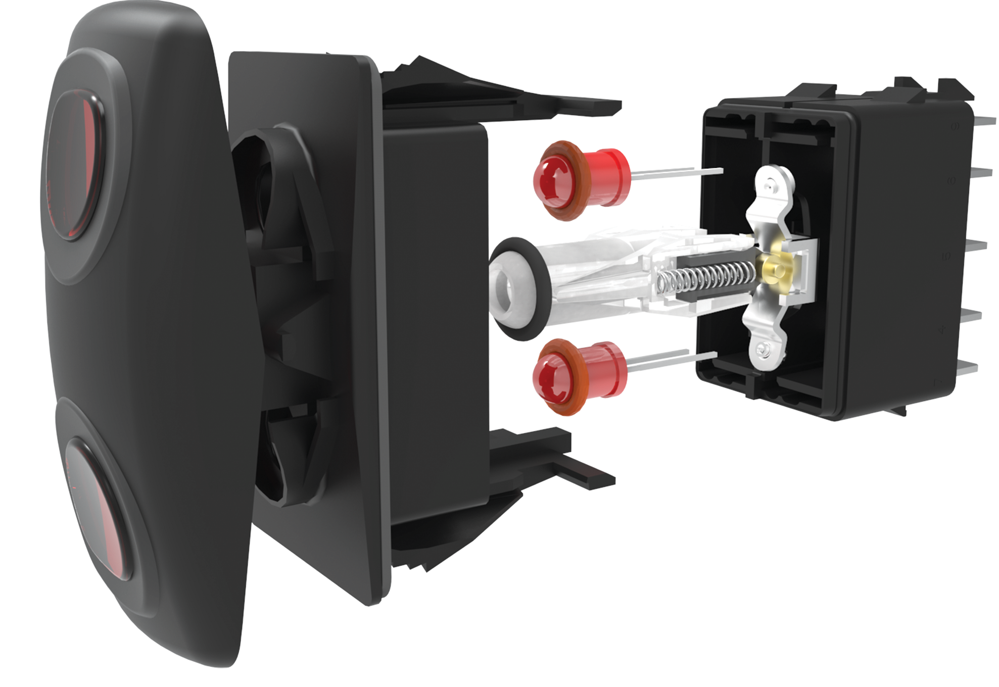 Carling V-Series Contura VII Rocker Switches