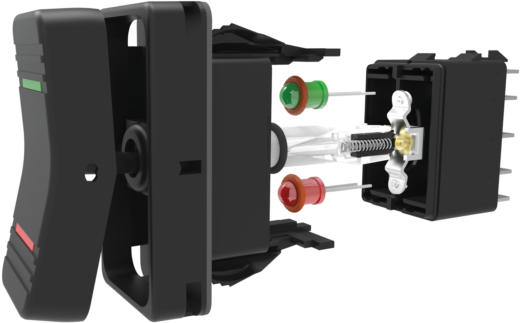 Carling V-Series Contura X Rocker Switches