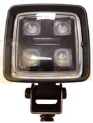 ABL 500 Series 4-LED 850lm Square Work Light (FLOOD) Fly Lead w/ Deutsch 12/24V