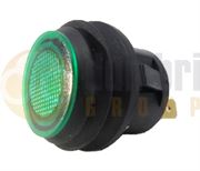 DBG 270.031G IP65 Round 20mm ON/OFF Push Button Switch with Green LED Illumination 12V