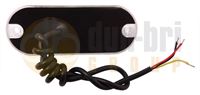 DBG M36 Series 3-LED Amber Directional Warning Module [Fly Lead]