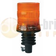 LAP Electrical XCB0402A FLEXI DIN POLE MOUNT AMBER XENON Beacon R10 10-110V