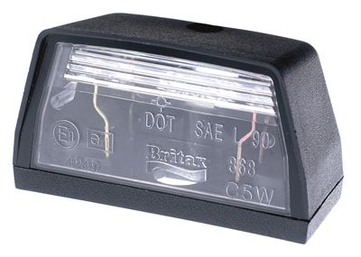Britax 868 Series NUMBER PLATE Lights