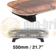 Redtronic BULLITT BASIC 550mm AMBER LED Lightbar R65 12/24V