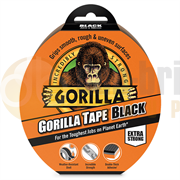 GORILLA 3044011 Tape Black (50mm x 32m)