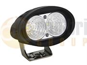 DBG 711.021 VALUELINE Compact 2-LED 750lm Oval Work Light (FLOOD) IP67 R10 12/48V