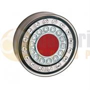 LED Autolamps MaXilamp1XCWE 125mm Round LED REVERSE Light Fly Lead 12/24V