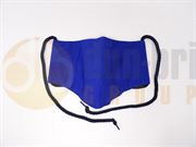 DBG Reusable Washable Cotton Tie Cord Face Mask - Blue - 800.FMU