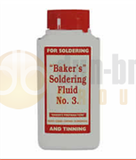 Durite 0-664-25 Soldering Fluid 'Baker's No 3' 250ml Bottle