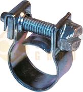 JUBILEE® 12-14mm Zinc Plated Steel Mini Hose Clip - Pack of 50 - 400.5166