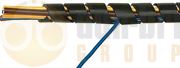 DBG Polypropylene Spiral Wrap Cable Sleeving Black - 4-50mm