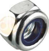 DBG M8 'T' Type Nylon Insert Locking Nut - Zinc Plated Steel - Pack of 100 - 1025.5326/100