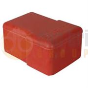 Durite 1-100-99 RED POSITIVE (+) Rubber Battery Terminal Cover (10 Pack)