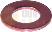DBG M6 x 10mm x 1mm Copper Washer - Pack of 100 - 1026.5403/100