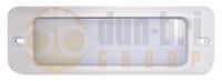 DBG PEGASUS 300mm WHITE ALUMINIUM LED Interior Panel Light 1500lm 10-30V