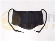 DBG Reusable Washable Cotton Tie Cord Face Mask - Black - 800.FMB