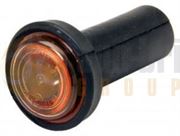 Rubbolite 556/01/04 M556 LED FRONT MARKER Light AMBER (Fly Lead) 24V