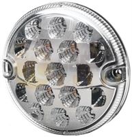 VALUELINE 95mm Round LED Combination Lamp - STI w/ Clear Lens [Fly Lead]