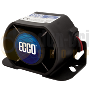 ECCO EA9724 MULTI-FREQUENCY REVERSE Alarm SELF ADJUSTING (Fly Lead) 77-97dB(A) R10 12/24V