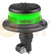 DBG 311.024/LEDG Slimline FLEXI DIN POLE MOUNT GREEN LED Beacon R10 10-30V