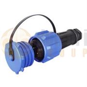 Durite 0-462-26 12/24V 2-Pin Waterproof (IP68) Heavy Duty Plastic Plug