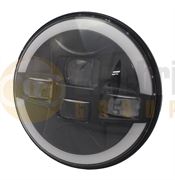 Signal-Stat SS/27 7" Round LED Headlight for Left Hand Traffic