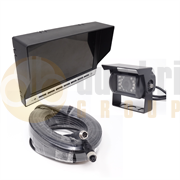 WEB BUNDLE - DBG CCTV Kit - 10" Quad View Monitor 4CH, 1x Camera & 20m Cable R10 12/24V