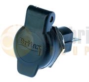 Britax 14094.00 Power Socket (DIN Ø12mm) 6.3mm Terminals w/ Cap - 16A