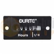 Durite 0-523-58 8-32V Rectangular Engine Hour Counter