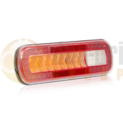 DBG 334.076 DYNAMIC LED REAR COMBINATION Light with REVERSE, FOG & DYNAMIC INDICATOR (500mm Fly Lead) 12/24V