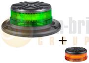 DBG Slimline THREE BOLT GREEN LED Beacon R10 10-30V