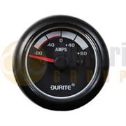 Durite 0-525-01 12/24V 80-0-80A Ammeter Marine (90° Sweep Dial)