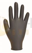 Polyco Bodyguards GL897 Black Nitrile Medical Examination Disposable Gloves - Extra Large - GL8975