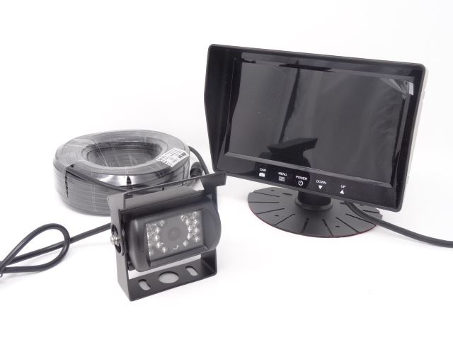 DBG 708.207 CCTV Kit - 7" Monitor 3CH, 1x Camera & 20m Cable R10 12/24V