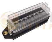 DBG 290.087 8-Way Surface Mount Standard Blade Fuse Box (Axial Exit) - Pack of 1