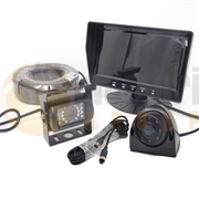 WEB BUNDLE - DBG CCTV Kit - 7" Monitor 3CH, 2x Cameras & Cables R10 12/24V