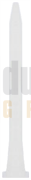 Bondloc 865805 Mixer Nozzles for 50ml Polyurethane Adhesive Syringes (20 Pack)