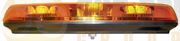 Vignal D14504 504mm AMBER SINGLE BOLT LED Mini Lightbar R65 12/24V