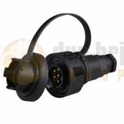 Durite 0-465-16 12/24V 7-Pin Waterproof (IP68) Plastic Plug