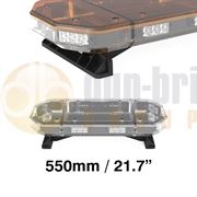 Redtronic SPARTAN 550mm AMBER LED Lightbar R65 12/24V