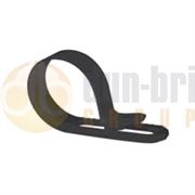Durite 0-002-93 5mm Black Nylon 'P' Clip for Ø9-14mm Cable (25 Pack)