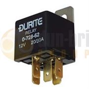 Durite 0-728-62 5-PIN TYPE A MINI Change Over Relay with Bracket 20/30A 12V