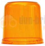 LAP Electrical 63200285 AMBER Replacement Lens (Polycarbonate) for LAP/XNB Range Rotating/Static Beacons