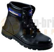 DBG Steel Toecap Safety Boots Black