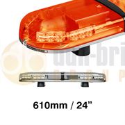 LAP Electrical HURRICANE TITAN 610mm AMBER 3-LED Lightbar R65 12/24V