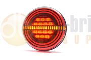WAS W191DD Series (140mm) LED REAR COMBINATION Light with Dynamic Indicator (Fly Lead) 12/24V - 1353DD