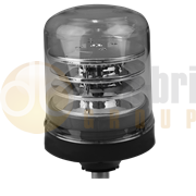 ECCO/BRITAX B201.54.LDV SINGLE BOLT AMBER/CLEAR LED Beacon R10 R65 12/24V