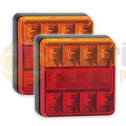 LED Autolamps 101 Series LED Compact Rear Combination Lamp (Twin Pack)