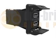 Carling Technologies V-Charger Dual Port USB 2.0 Smart Charger 12/24V