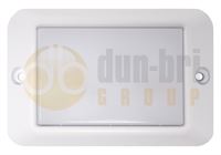 DBG PEGASUS 150mm WHITE ALUMINIUM LED Interior Panel Light 750lm 10-30V